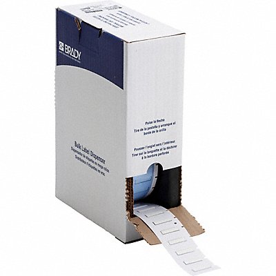 BRADY BM1251344 Sleeve 1 in W 15/64 in H Die-cut