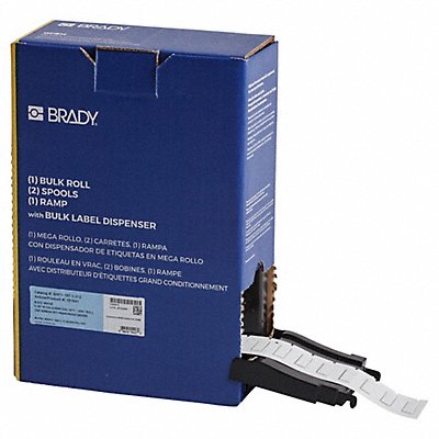 BRADY BM1871312 Sleeve Polyolefin White 1 W