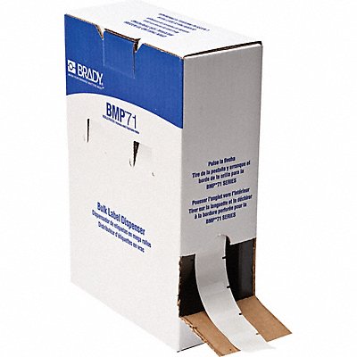 BRADY BM19498 Label 1 in W White