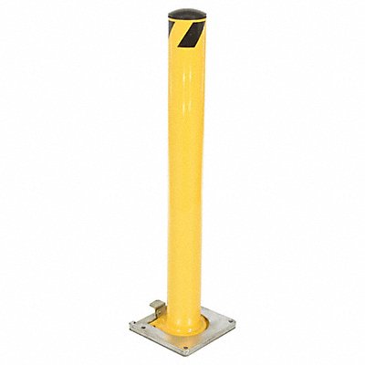 GRAINGER BOLRF4245 Removable Bollard 42 in H Yellow