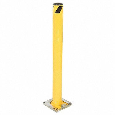GRAINGER BOLRF4845 Removable Bollard 48 in H Yellow