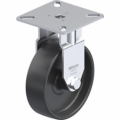 GRAINGER BPAPOA75G Plate Caster Rigid 3 15/16 H