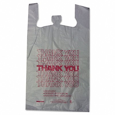 BARNES PAPER COMPANY 18830THYOU HD Shopping Bags 18x30 White PK500