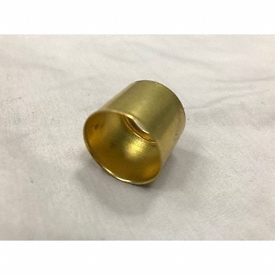 GLOBE COMMERCIAL PRODUCTS B675SP2 Crimp Hose Ferrule 0.515 L Brass PK25