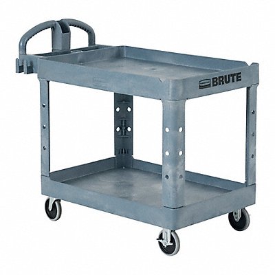 RUBBERMAID COMMERCIAL PRODUCTS 2192464 Heavy Duty Ergo Handle Utility Cart