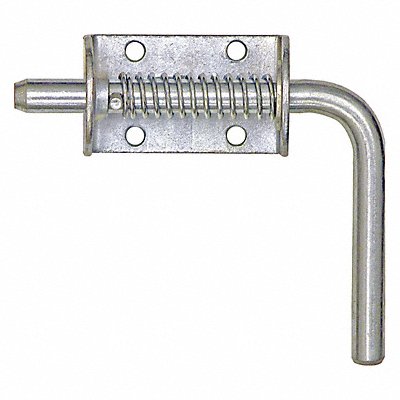 BUYERS PRODUCTS B2575 Spring Latch Assembly Silver Steel Zinc