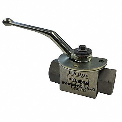 PARKER BVHP08NSS1VA High Pressure Hydraulic Ball Valve