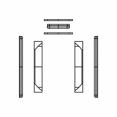 PARKER SKBVHP081N20 Seal Kit nitrile seals