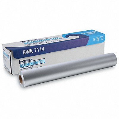 BOARDWALK BWK7114 Aluminum Foil Roll 500 ft L 18 in W Stan