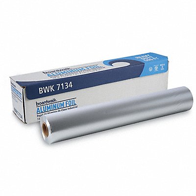 GRAINGER 6383706 Aluminum Foil Roll 500 ft L 18in W Heavy