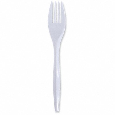 BOARDWALK BWKFORKIW Disposable Fork White Med PK1000