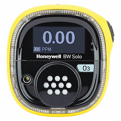 HONEYWELL BWS1GY Single Gas Detector Black/Yellow 2-5/8 H