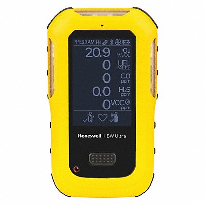 HONEYWELL HUX1W1H1M1A1YN Multi-Gas Detector Yellow Housing Color