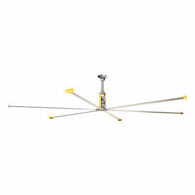 BIG ASS FANS FPF622403S34S65X2 Ceiling Fan Anodised Aluminum 24 ft Dia.