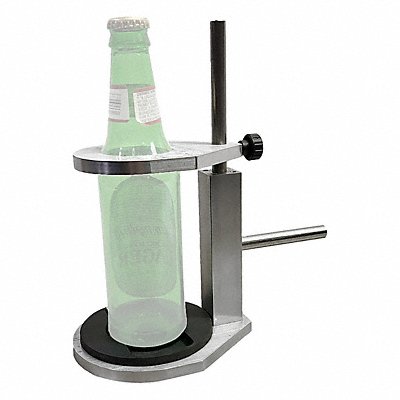 BURRELL SCIENTIFIC 757772000 Bottle Clamp Aluminum 3/4 in dia.