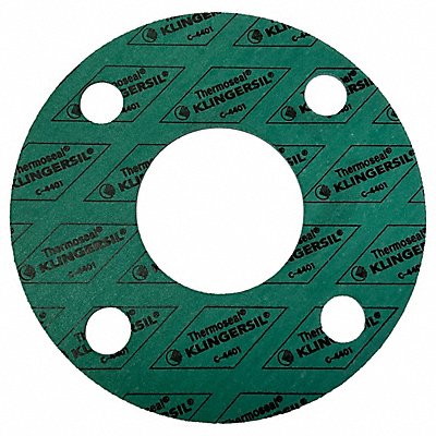 GRAINGER 4401FF01501250300 Full Face Flange Gasket 3 in Pipe Size