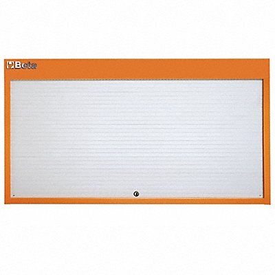 BETA C57PO Pegboard Wall Cabinet 37 x67 x6 Orange
