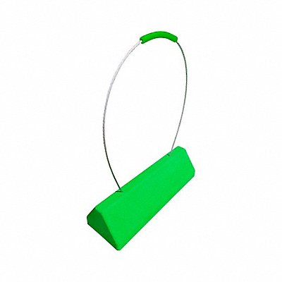 CHECKERS CAC24RPECH Commercial Aviation Chock Green 6 H
