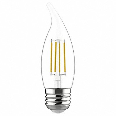 GE LAMPS LED5DFCAMC2PK LED Bulb Decorative 4 1/3 in L 5 W PK2