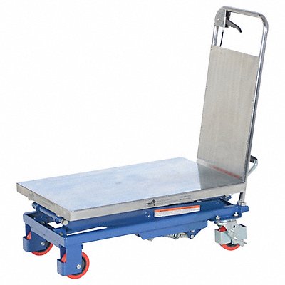 VESTIL CART200D Hydra Double Scissor Cart 220 lb 17.5x27