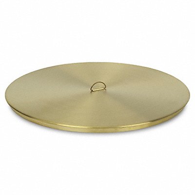 ADVANTECH CB12WR Sieve Cover Brass 12 In Dia 0.375 In D