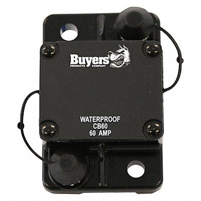BUYERS PRODUCTS CB60 Automotive Circuit Breaker CB 60A 12VDC