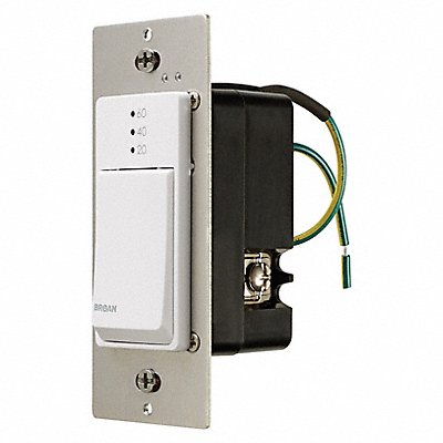 BROAN CD60W Exhaust Fan Timer 9 A White 120 V