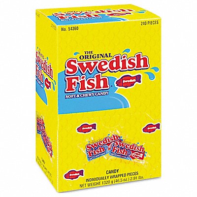 SWEDISH FISH 54350 Candy Swedish Fish PK240