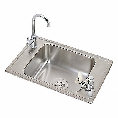 ELKAY CDKAD2517VRC Elkay SS Single Bowl