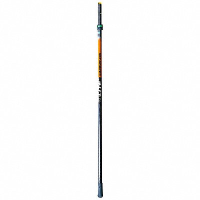UNGER CF33G Two Section Water Pole 126 in L Blk/Orng