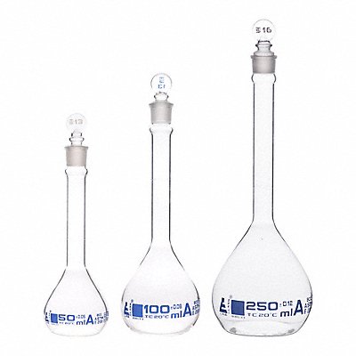 EISCO SCIENTIFIC CH196042 Erlenmeyer Flask Set Straight Neck Glass