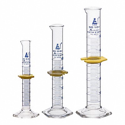 EISCO SCIENTIFIC CH196046 Graduated Cylinder Set Clear Glass