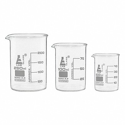 EISCO SCIENTIFIC CH2019005 Beaker Set Clear Glass