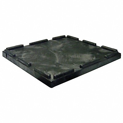 ORBIS CKD48451 BlkCtrCvr Black HDPE 48 1/2 in