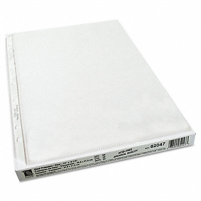 C-LINE 62047 Sheet Protector Clear PK50