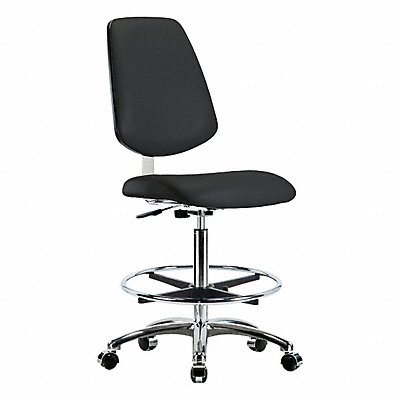 GRAINGER BRCLRVHBCHMBCRCFCC8540 CR Vinyl Chr Hi Md Bk FR Cast Blk