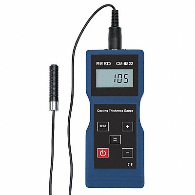 REED INSTRUMENTS CM8822 Coating Thickness Gauge 1000 Micrometer