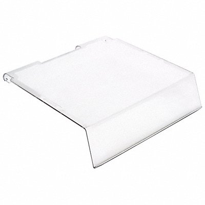 QUANTUM STORAGE SYSTEMS COV235 Lid Crystal Styrene 10 1/4 in L 10 in W