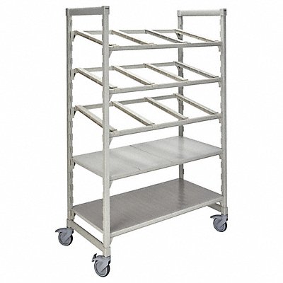 CAMBRO CPM244875FX5 Take Out Shelving Unit 75 in H 48 in W