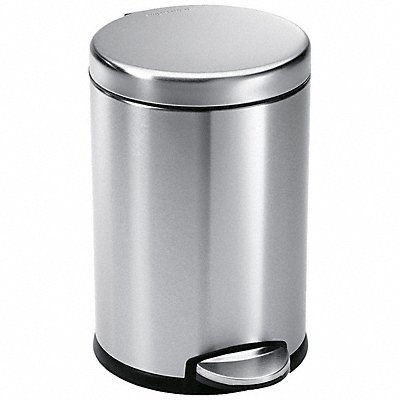 SIMPLEHUMAN CW1852 Slim Step Can Metal Capacity 4 1/2 L