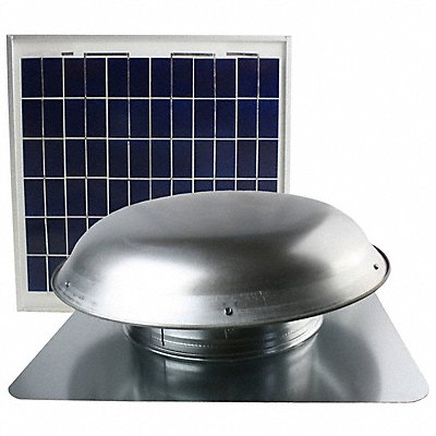 MAXX AIR CXSOLRFMILUPS MAXX AIR Steel 9 H 25.38 W Exhst Fan