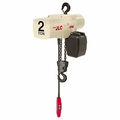 COFFING JLC2016140 Electric Chain Hoist 115V AC 1 hp