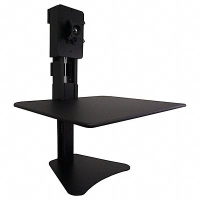 VICTOR DC300 Standing Desk Converter 28 in W Black