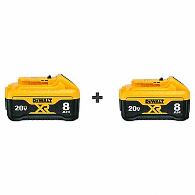 DEWALT DCB208 Battery (1) 8.0 Ah Li-Ion Bonus Battery