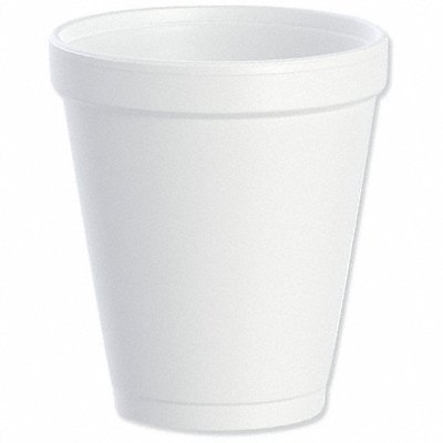 DART 8J8 Disposable Hot/Cold Cup 8oz White PK1000