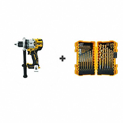 DEWALT DCD1007BDW1361 Hammer Drills 1/2 in Chuck 20V