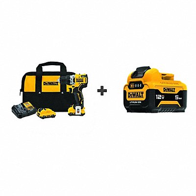 STANLEY BLACK DECKER DCD701F2DCB126 MAX 12V DRILL DRIVER KIT