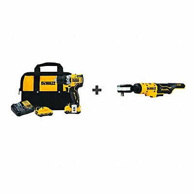 STANLEY BLACK DECKER DCD701F2DCF503B MAX 12V DRILL DRIVER KIT