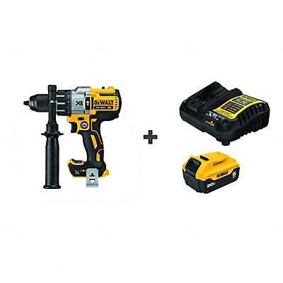 DEWALT DCD997CBDCB205C Cordless Hammer Drill 20.0V 7-1/2 L