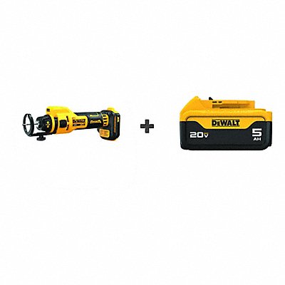 DEWALT DCE555BDCB205 Cut-Out Tool 1/8 5/32 1/4 Collet